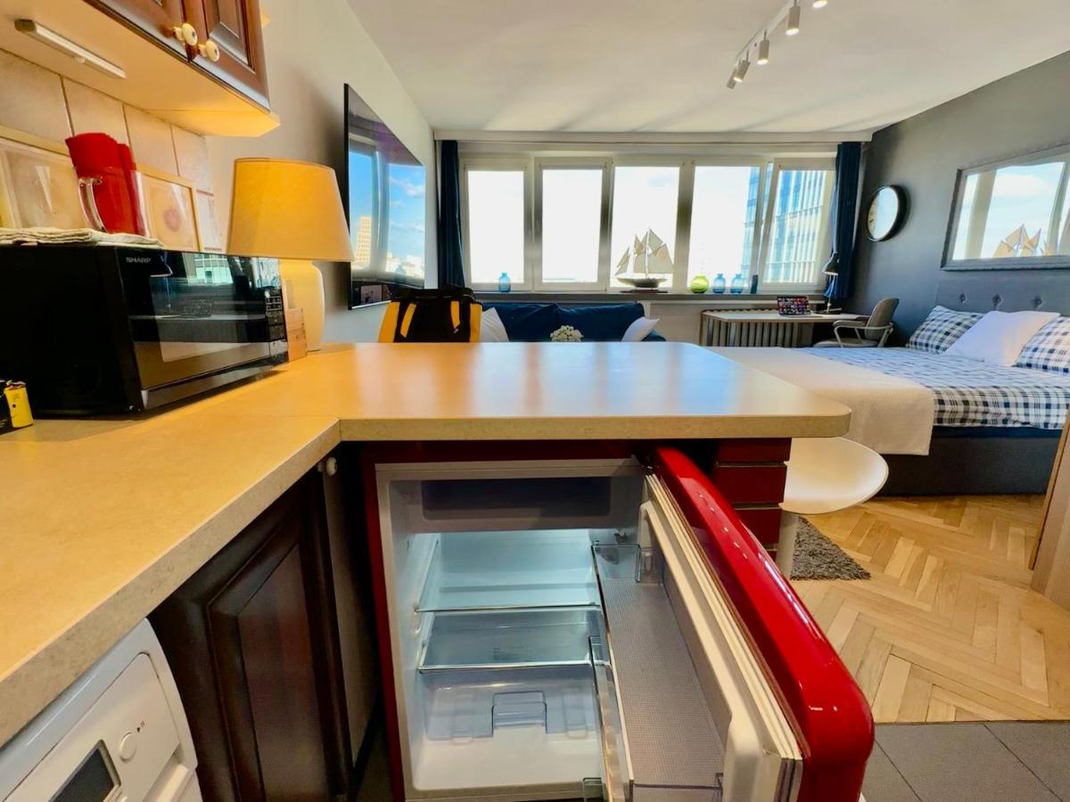 Super Apartament White Warszawa 2X Metro Scisle Centrum Wifi 300 Mbs New Kültér fotó