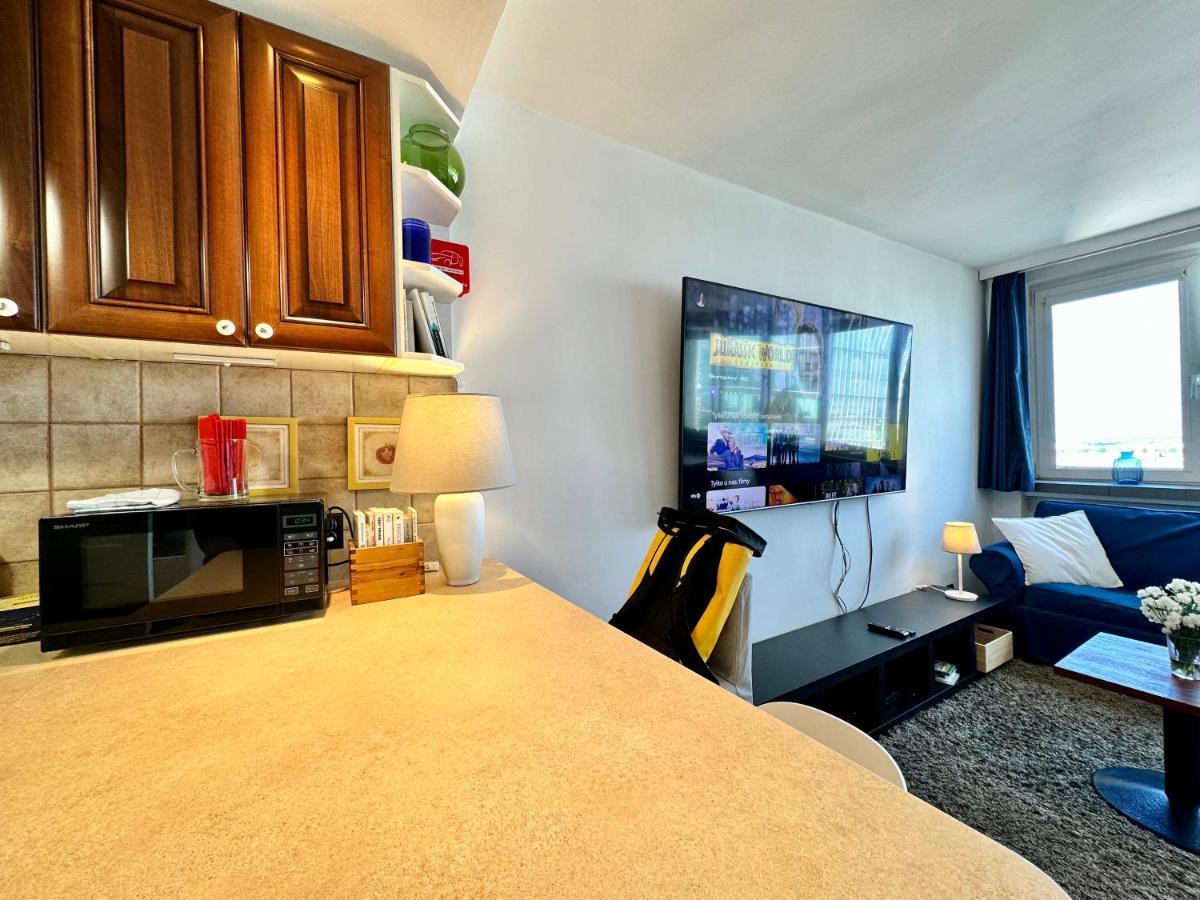 Super Apartament White Warszawa 2X Metro Scisle Centrum Wifi 300 Mbs New Kültér fotó