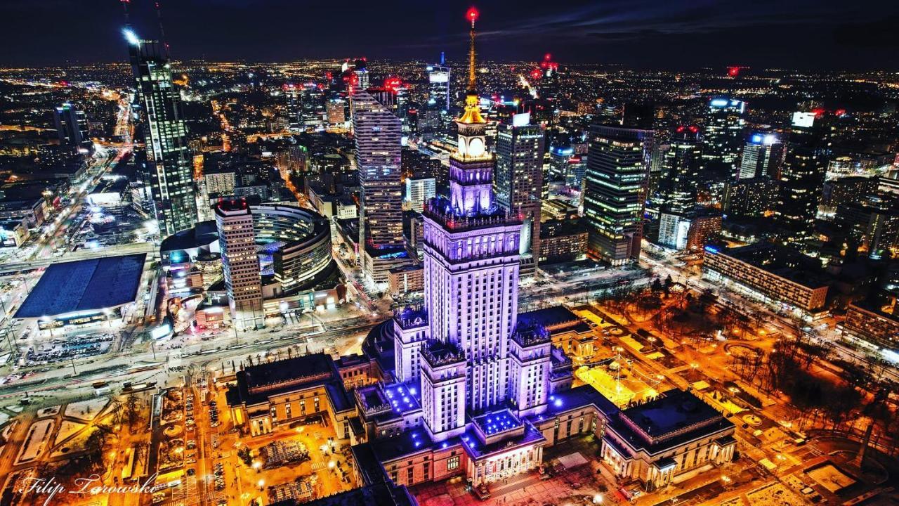 Super Apartament White Warszawa 2X Metro Scisle Centrum Wifi 300 Mbs New Kültér fotó